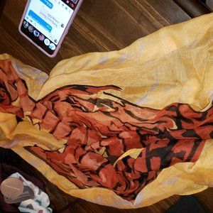 Harry Potter Fawkes Phoenix Lightweight Scarf for